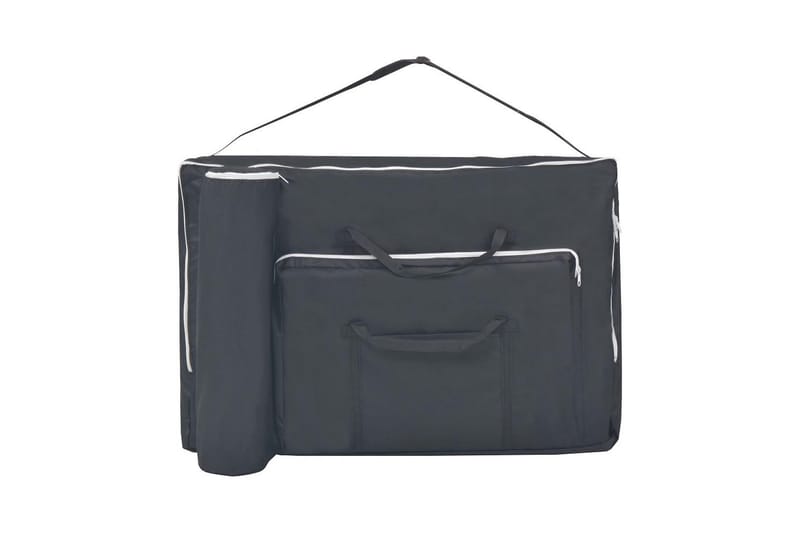 Hopfällbar massagebänk 3 sektioner 10 cm tjock svart - Svart - Kök & hushåll - Personvård & hälsa - Massage & välbefinnande - Massagebänk & massagebord