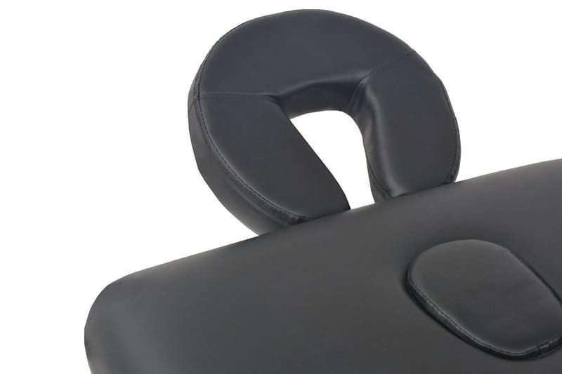Hopfällbar massagebänk 3 sektioner 10 cm tjock svart - Svart - Kök & hushåll - Personvård & hälsa - Massage & välbefinnande - Massagebänk & massagebord