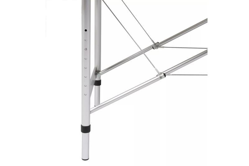 Hopfällbar massagebänk med 2 sektioner aluminium blå - Blå - Kök & hushåll - Personvård & hälsa - Massage & välbefinnande - Massagebänk & massagebord