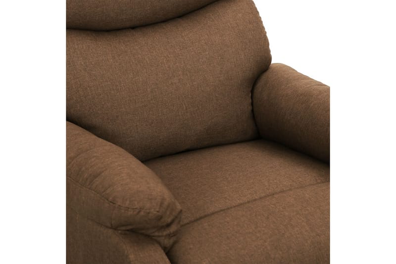 Massagefåtölj med uppresningshjälp taupe tyg - Brun - Kök & hushåll - Personvård & hälsa - Massage & välbefinnande - Massagestolar & massagefåtöljer