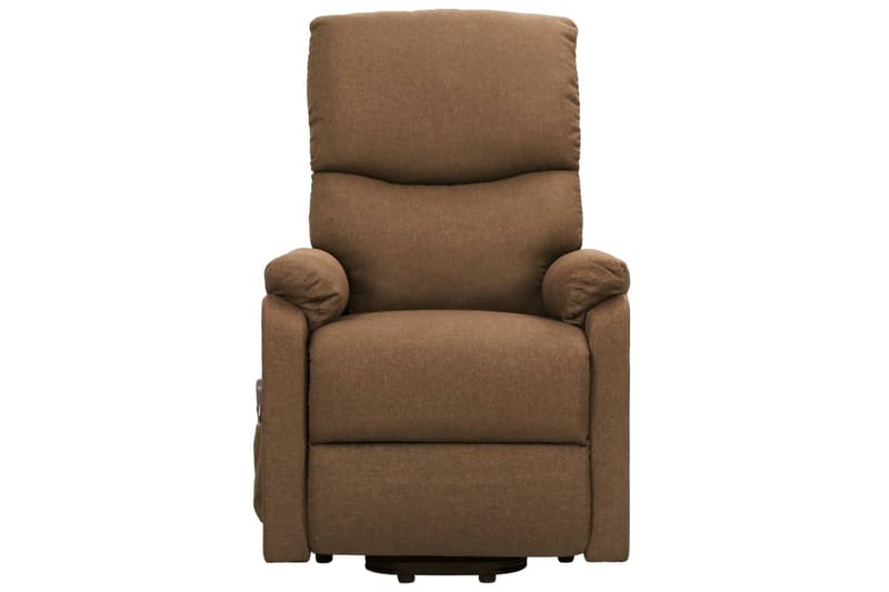 Massagefåtölj med uppresningshjälp taupe tyg - Brun - Kök & hushåll - Personvård & hälsa - Massage & välbefinnande - Massagestolar & massagefåtöljer