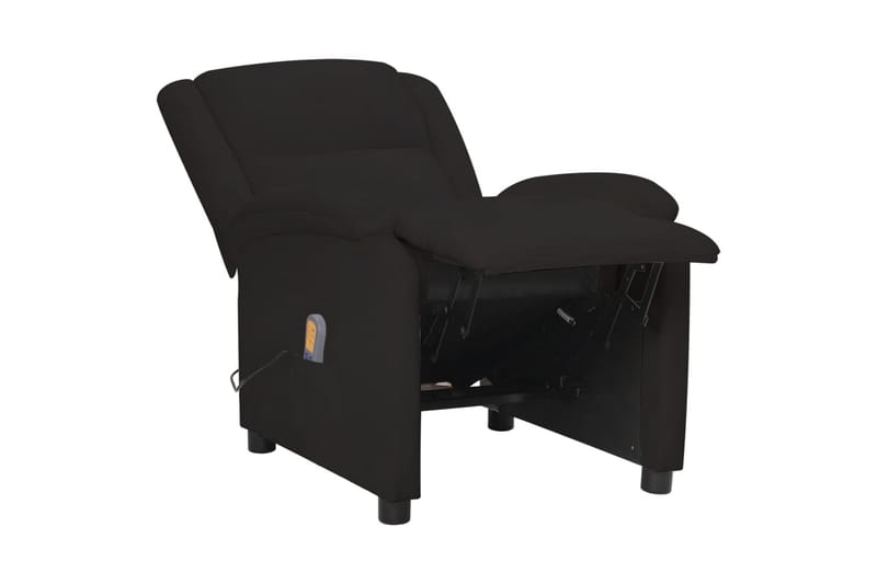 Massagefåtölj svart sammet - Svart - Kök & hushåll - Personvård & hälsa - Massage & välbefinnande - Massagestolar & massagefåtöljer