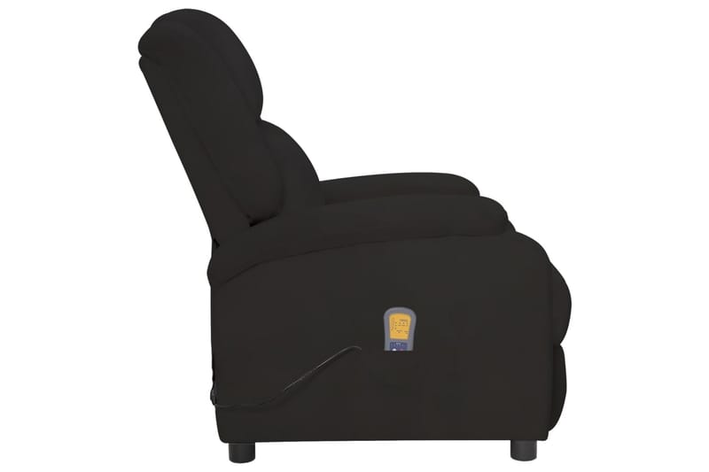 Massagefåtölj svart sammet - Svart - Kök & hushåll - Personvård & hälsa - Massage & välbefinnande - Massagestolar & massagefåtöljer