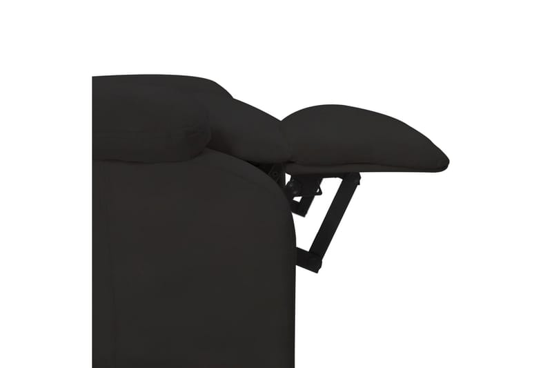 Massagefåtölj svart sammet - Svart - Kök & hushåll - Personvård & hälsa - Massage & välbefinnande - Massagestolar & massagefåtöljer