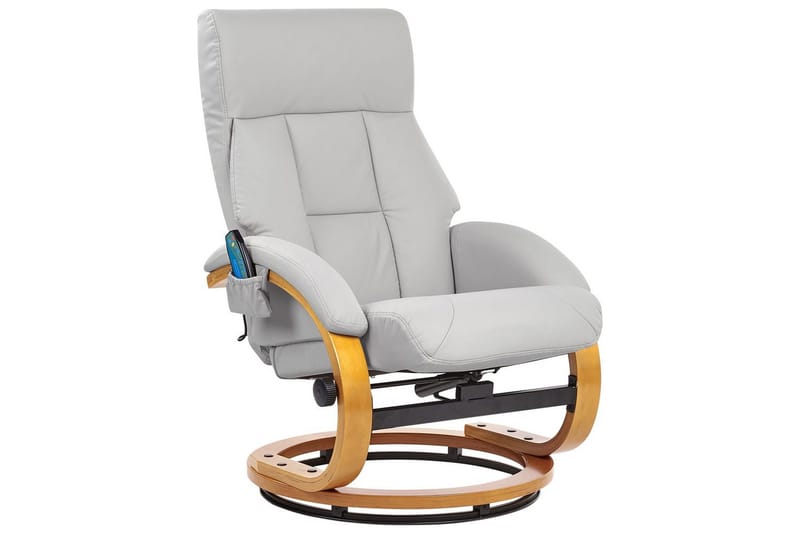 Massagestol Force - Grå, ljust trä - Kök & hushåll - Personvård & hälsa - Massage & välbefinnande - Massagestolar & massagefåtöljer