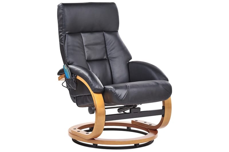 Massagestol Force - Svart, ljust trä - Kök & hushåll - Personvård & hälsa - Massage & välbefinnande - Massagestolar & massagefåtöljer