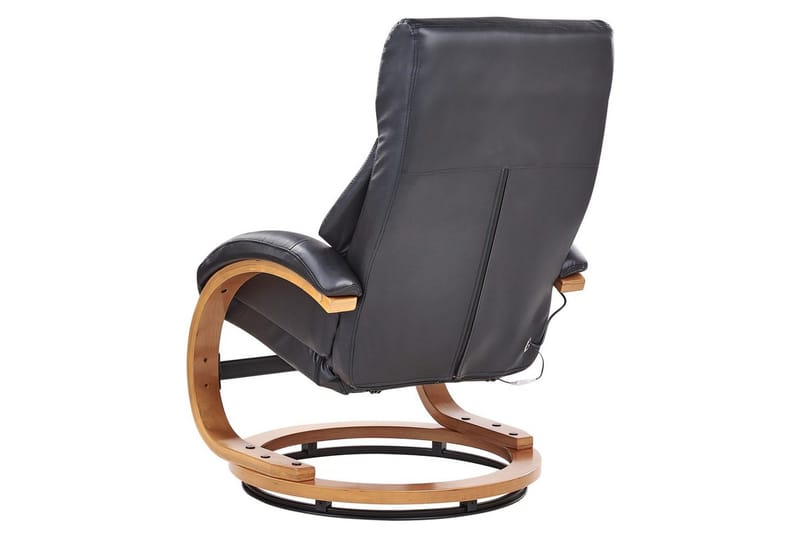 Massagestol Force - Svart, ljust trä - Kök & hushåll - Personvård & hälsa - Massage & välbefinnande - Massagestolar & massagefåtöljer