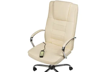 Massagestol Grandeur Beige/Silver - Beige/Silver - Kök & hushåll - Personvård & hälsa - Massage & välbefinnande - Massagestolar & massagefåtöljer