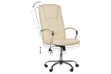 Massagestol Grandeur Beige/Silver - Beige/Silver - Kök & hushåll - Personvård & hälsa - Massage & välbefinnande - Massagestolar & massagefåtöljer