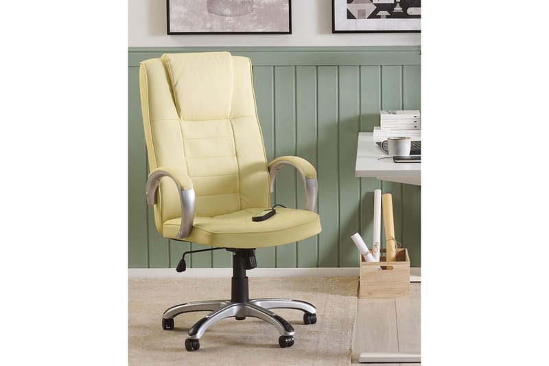 Massagestol Grandeur II Beige/Silver - Beige/Silver - Kök & hushåll - Personvård & hälsa - Massage & välbefinnande - Massagestolar & massagefåtöljer