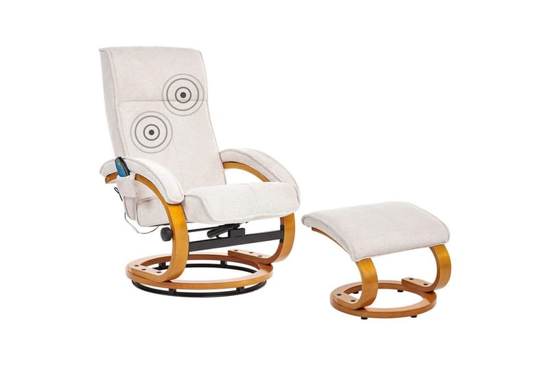 Massagestol Hero - Ljusbeige, ljust trä - Kök & hushåll - Personvård & hälsa - Massage & välbefinnande - Massagestolar & massagefåtöljer