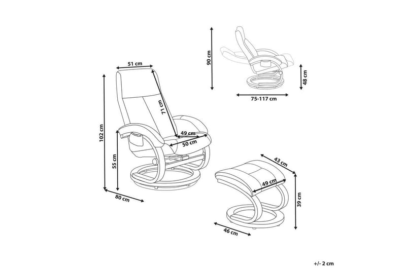 Massagestol Hero - Ljusbeige, ljust trä - Kök & hushåll - Personvård & hälsa - Massage & välbefinnande - Massagestolar & massagefåtöljer