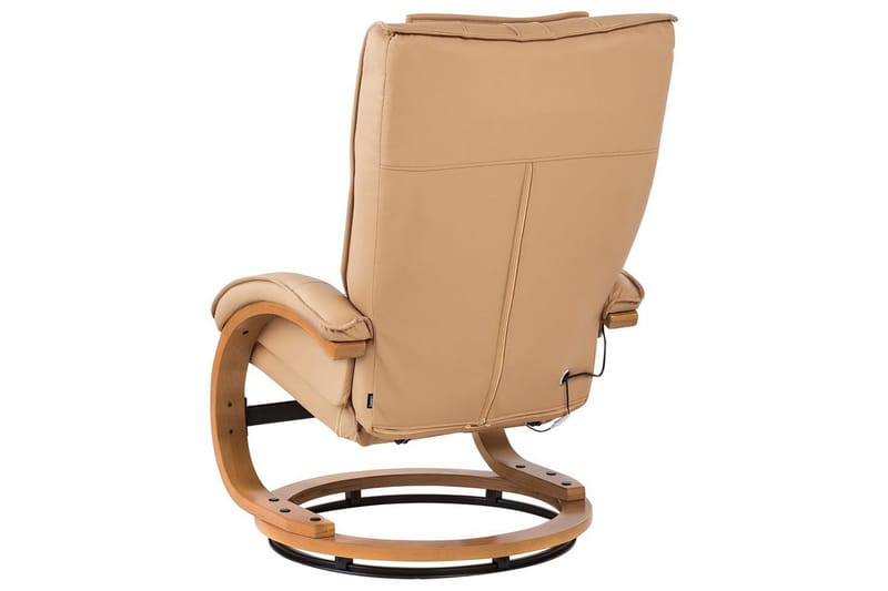 Massagestol Majestic - Brunt, ljust trä - Kök & hushåll - Personvård & hälsa - Massage & välbefinnande - Massagestolar & massagefåtöljer