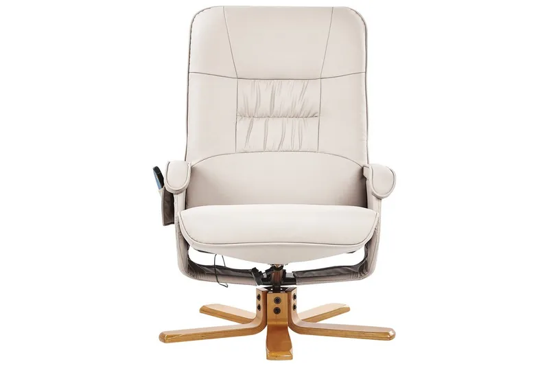 Massagestol Relaxpro - Beige, ljust trä - Kök & hushåll - Personvård & hälsa - Massage & välbefinnande - Massagestolar & massagefåtöljer