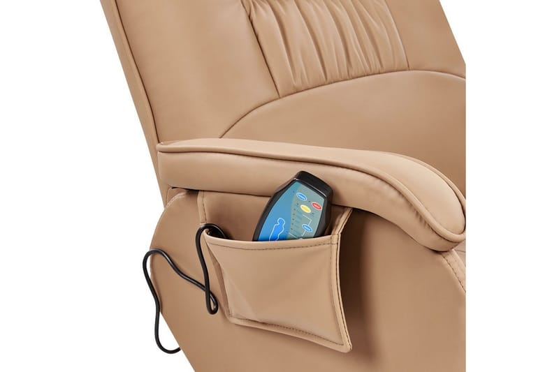 Massagestol Relaxpro - Brunt, ljust trä - Kök & hushåll - Personvård & hälsa - Massage & välbefinnande - Massagestolar & massagefåtöljer