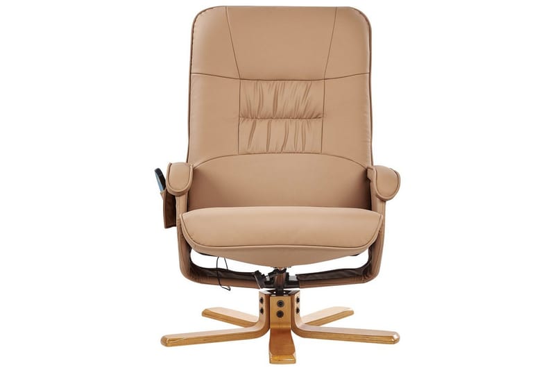 Massagestol Relaxpro - Brunt, ljust trä - Kök & hushåll - Personvård & hälsa - Massage & välbefinnande - Massagestolar & massagefåtöljer