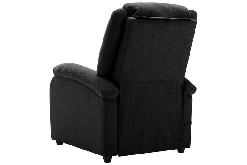Fåtölj recliner svart tyg - Svart - Kök & hushåll - Personvård & hälsa - Massage & välbefinnande - Massagestolar & massagefåtöljer