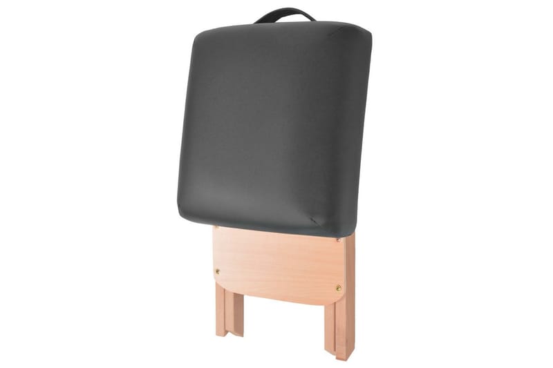 Hopfällbar massagepall med 12 cm tjock sits svart - Svart - Kök & hushåll - Personvård & hälsa - Massage & välbefinnande - Massagestolar & massagefåtöljer