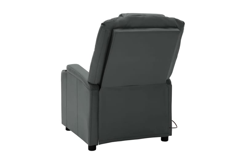 Massagefåtölj antracit konstläder - Grå - Kök & hushåll - Personvård & hälsa - Massage & välbefinnande - Massagestolar & massagefåtöljer