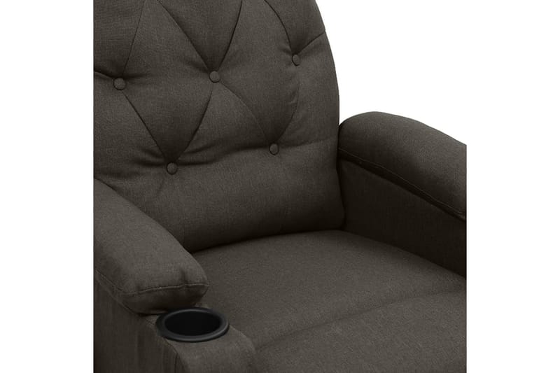 Massagefåtölj med uppresningshjälp taupe tyg - Taupe - Kök & hushåll - Personvård & hälsa - Massage & välbefinnande - Massagestolar & massagefåtöljer