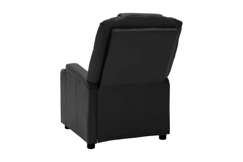 Massagefåtölj svart konstläder - Svart - Kök & hushåll - Personvård & hälsa - Massage & välbefinnande - Massagestolar & massagefåtöljer