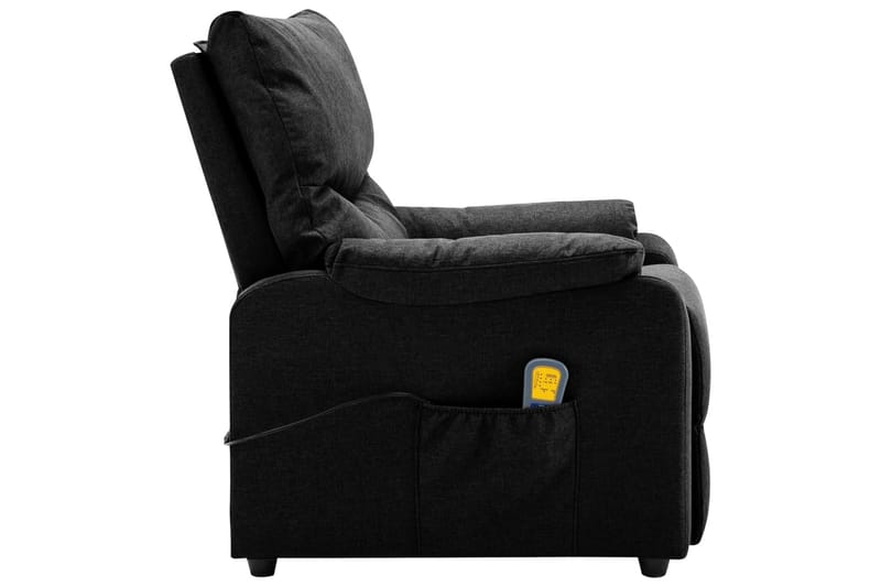 Massagefåtölj svart tyg - Svart - Kök & hushåll - Personvård & hälsa - Massage & välbefinnande - Massagestolar & massagefåtöljer
