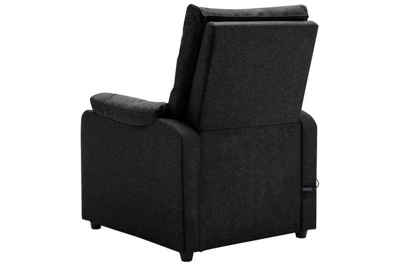 Massagefåtölj svart tyg - Svart - Kök & hushåll - Personvård & hälsa - Massage & välbefinnande - Massagestolar & massagefåtöljer