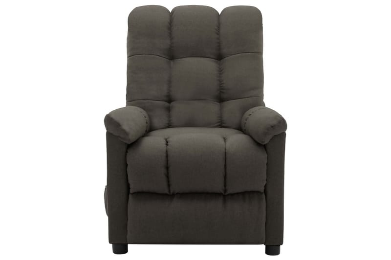 Massagefåtölj taupe tyg - Brun - Kök & hushåll - Personvård & hälsa - Massage & välbefinnande - Massagestolar & massagefåtöljer