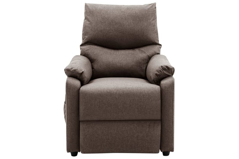 Massagefåtölj taupe tyg - Taupe - Kök & hushåll - Personvård & hälsa - Massage & välbefinnande - Massagestolar & massagefåtöljer