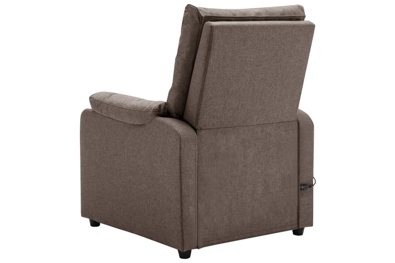 Massagefåtölj taupe tyg - Taupe - Kök & hushåll - Personvård & hälsa - Massage & välbefinnande - Massagestolar & massagefåtöljer