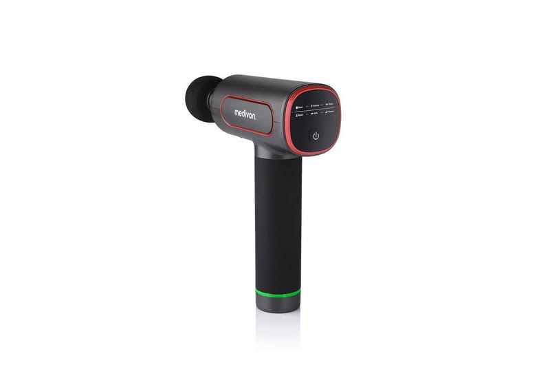 Massagepistol Medivon Pro X2 - Svart||Grå - Kök & hushåll - Personvård & hälsa - Massage & välbefinnande - Massageverktyg - Massagepistol