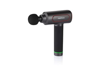 Massagepistol Medivon Pro X2 - Svart||Grå - Kök & hushåll - Personvård & hälsa - Massage & välbefinnande - Massageverktyg - Massagepistol