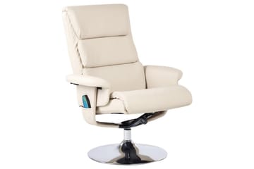 Reclinerfåtölj Legend - Beige, Silver - Kök & hushåll - Personvård & hälsa - Massage & välbefinnande - Massagestolar & massagefåtöljer