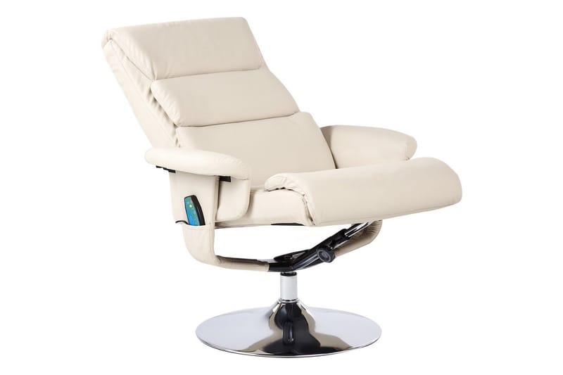 Reclinerfåtölj Legend - Beige, Silver - Kök & hushåll - Personvård & hälsa - Massage & välbefinnande - Massagestolar & massagefåtöljer