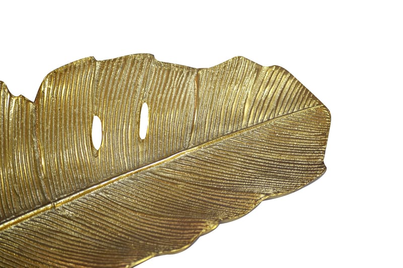 Kelvik Dekorationsskål Blad i aluminium - guld - Kök & hushåll - Servering & dukning - Annat för Dukning & Servering - Uppläggning
