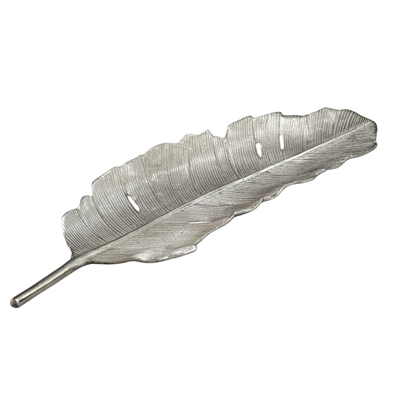 Kelvik Dekorationsskål Blad i aluminium - silver - Kök & hushåll - Servering & dukning - Annat för Dukning & Servering - Uppläggning