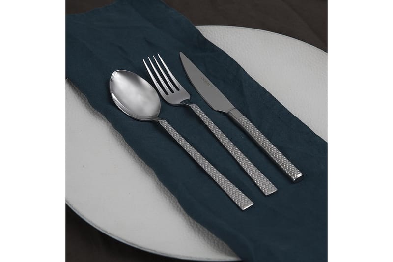SUBATAN Bestickset 84 Delar Rostfri Stål/Silver