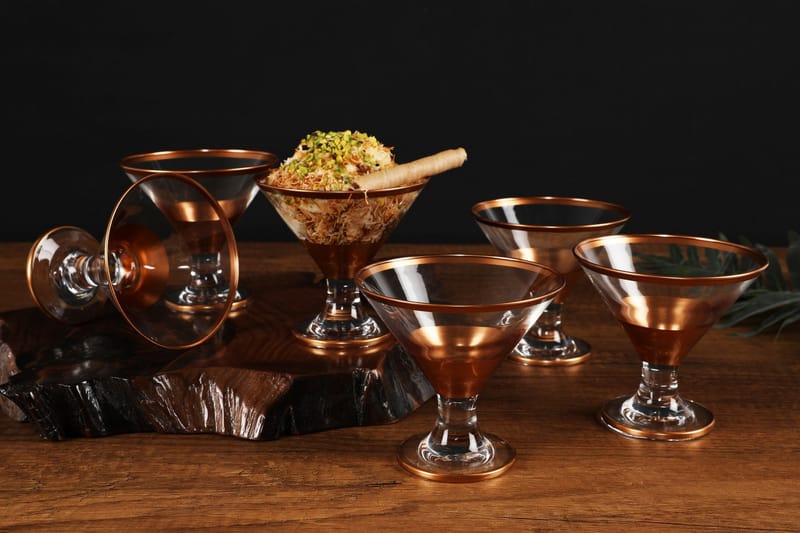 GLAS SET 6-pack Roséguld - Kök & hushåll - Servering & dukning - Dricksglas - Cocktailglas