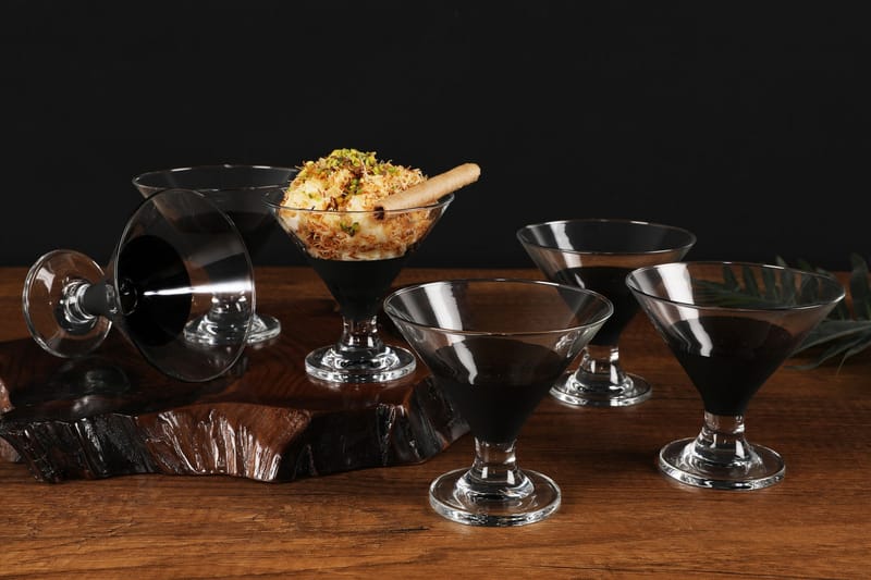 GLASS SET 6-pack Svart - Kök & hushåll - Servering & dukning - Dricksglas - Cocktailglas