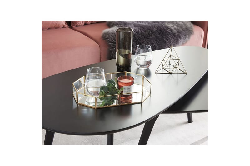 Bricka Chabris Guld/transparent - Guld/transparent - Kök & hushåll - Servering & dukning - Fat & brickor - Serveringsfat & serveringsbricka