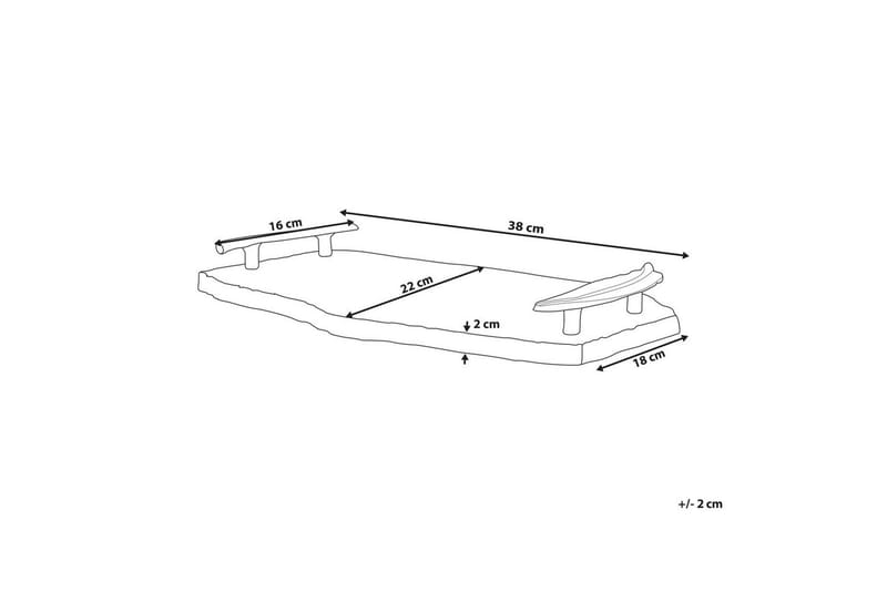 Bricka Zografou - Kök & hushåll - Servering & dukning - Fat & brickor - Serveringsfat & serveringsbricka