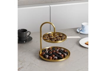 Dekorativt Metalltillbehör Mirven - Guld - Kök & hushåll - Servering & dukning - Fat & brickor - Serveringsfat & serveringsbricka