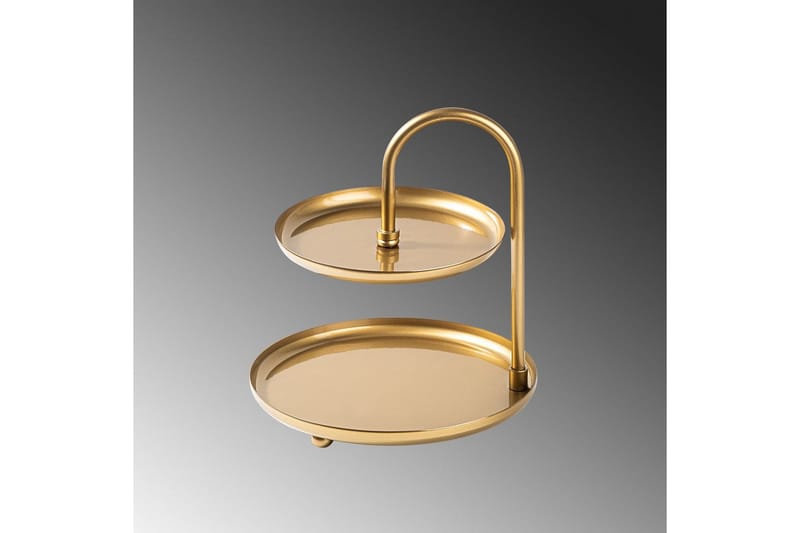 Dekorativt Metalltillbehör Mirven - Guld - Kök & hushåll - Servering & dukning - Fat & brickor - Serveringsfat & serveringsbricka