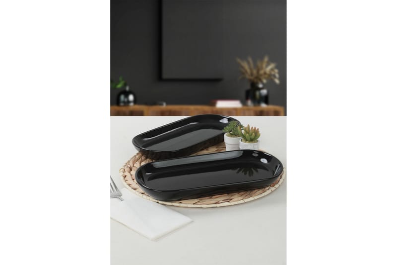 Karpenter Serveringsfat 12,2 cm Svart