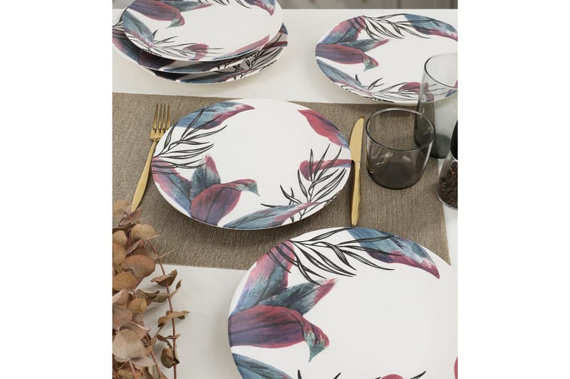 Khati Serveringsfat 25 cm, Flerfärgad