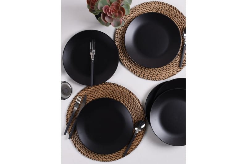 Khati Serveringsfat 25 cm Mattsvart