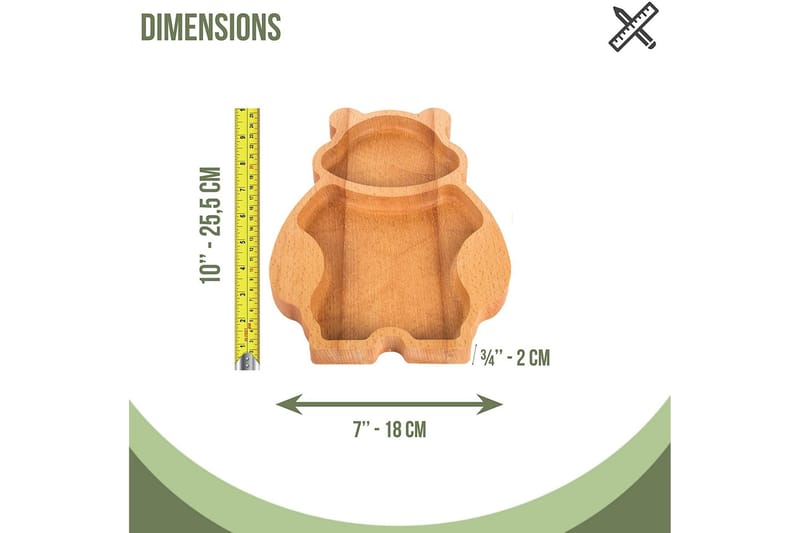 Kikyo Uppläggningsfat 25,5 cm - Trä/natur - Kök & hushåll - Servering & dukning - Fat & brickor - Uppläggningsfat