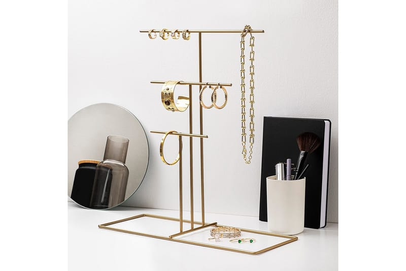 Meyrel Serveringsfat 41 cm - Guld - Kök & hushåll - Servering & dukning - Fat & brickor - Serveringsfat & serveringsbricka