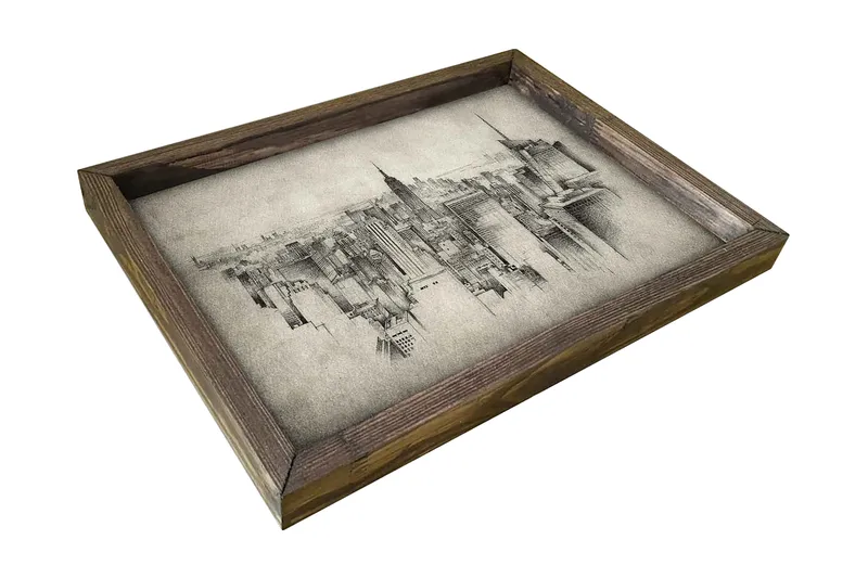 Traxory Bricka 30 cm - Flerfärgad - Kök & hushåll - Servering & dukning - Fat & brickor - Serveringsfat & serveringsbricka