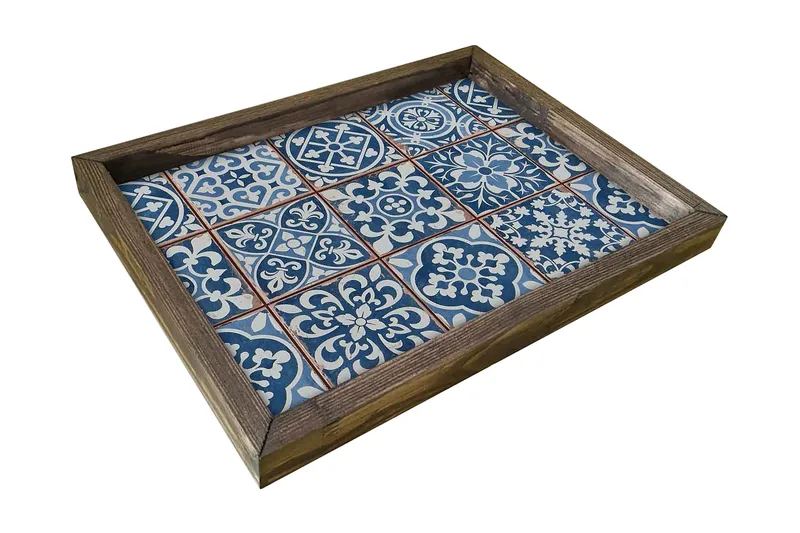 Traxory Bricka 30 cm, Flerfärgad